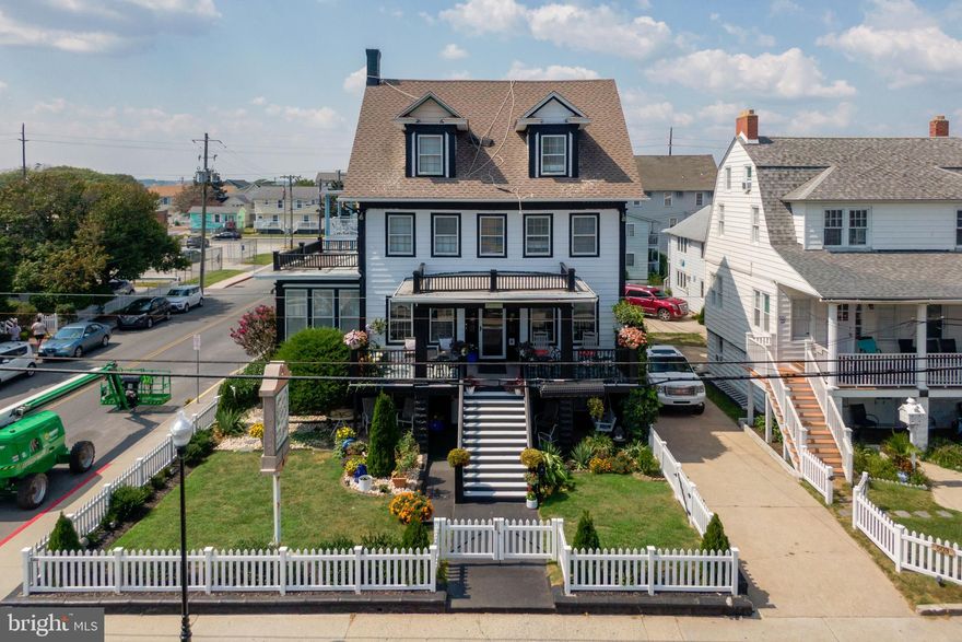 Once in a lifetime opportunity to own a historical Bed & Breakfast located just a half a block from Ocean Cities famous boardwalk. Tremendous renovation has been completed over the last 2 years. The Atlantic House has been a traditional home for many families over the years to come, stay and enjoy Ocean City the way it was meant to be. The Atlantic House includes, 13 rooms, which includes owners quarters, Victorian charm, laundry facility, amazingly large front porch with a view of the boardwalk and Atlantic Ocean, cable tv, traditionally decorated rooms, private baths. Not to mention, a short walk to the bay and numerous incredible restaurants in the downtown area. Call listing agent for all showings.