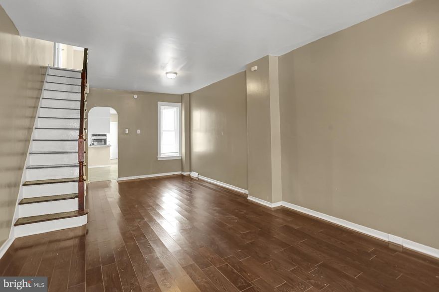 Welcome to 537 Ritter St! A Beautifully built 3 Story Townhome that has been rehabbed with modern kitchen, and bathroom designs, in addition to energy efficient windows and utilities ! This Home was recently rehabbed in 2019 and Boasts 5 spacious Bedrooms, 1 Full Bathroom, sitting right under 1,500 Sq Ft of Livable space with off street parking available for 2 vehicles in the rear! Recent upgrades include New Energy Efficient Gas Heating furnace, Newer Double Pane Windows, Hardwood Flooring, Fresh New Paint throughout ! You'll be welcomed to spacious Living / Dining room areas, Modern 20-Handle White Kitchen Cabinets with built in stainless steel appliances; On the second floor there are 3 Bedrooms, Full bath with newly remodeled tiled shower / Vanity and finishing off with 2 additional bedrooms on the 3rd level. Property is conveniently located near restaurants, public transportation, Supermarket, and Rt 12 Highway. Don't Miss out and Schedule your Private showing today!