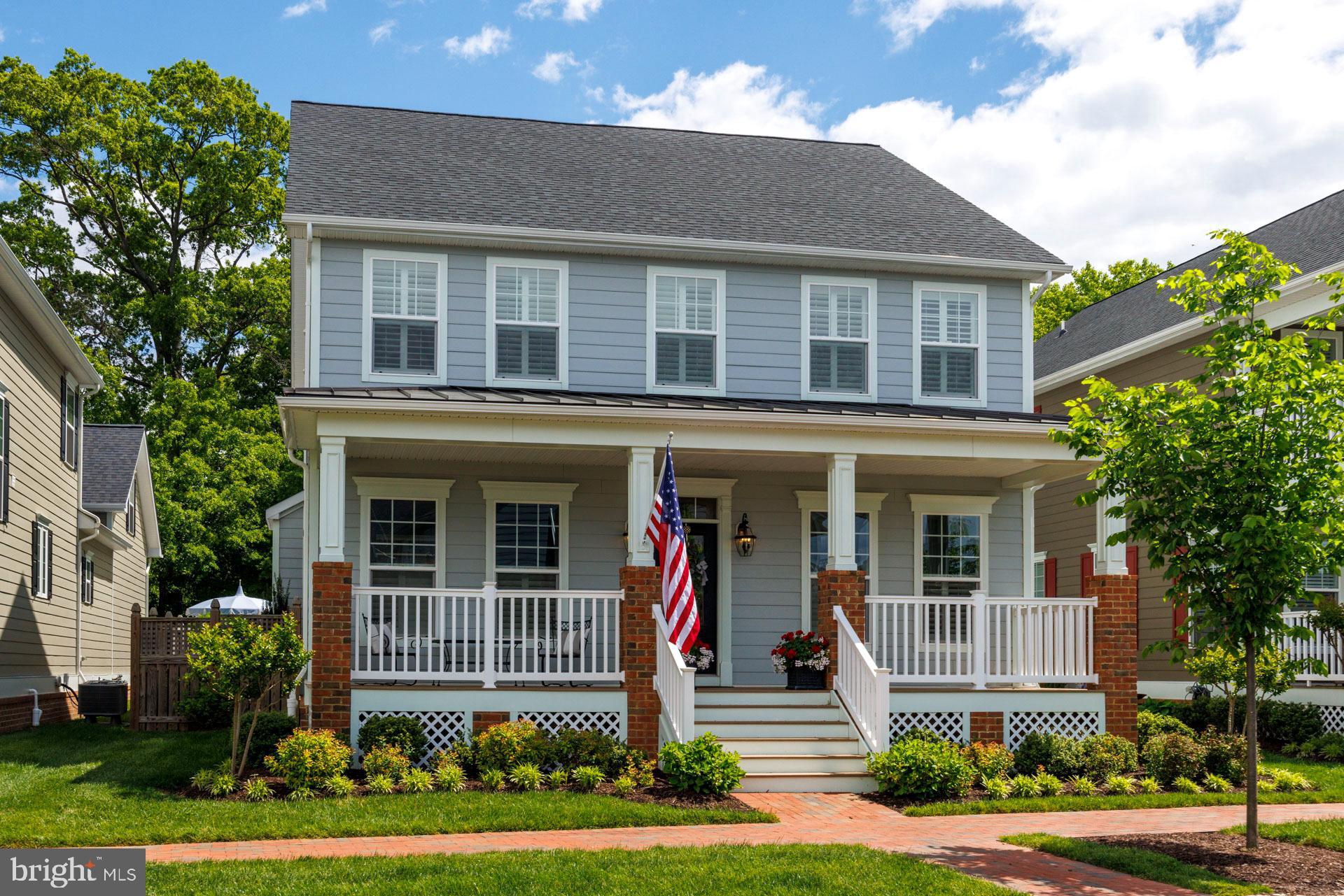 Sitting near the Chester River water’s edge in Gibson’s Grant this turn key meticulously maintained home is filled with crown molding, plantation shutters, and built ins throughout. Enjoy the gourmet kitchen with quartz countertops, under cabinet lighting and SubZero appliances. Entertaining around the kitchen island is easy with a built in refrigerator, under counter microwave and dual zone 25 bottle wine refrigerator. The 2nd floor offers an easy access laundry room and primary bedroom with tons of natural light, built in walk in closet and en suite with double vanity, walk in shower and large soaking tub. Three additional guest rooms with another full bath in the hallway. The newly finished loft above the garage is perfect as a 5th bedroom, office, media room, or play room. The beautiful travertine backyard is ready for evening al fresco dining including illuminated steps with low voltage riser lights activated from dusk to dawn. Ample parking which includes a two car garage, golf cart parking pad and driveway that holds up to three cars. Gibson's Grant is less than 2 miles to the Chesapeake Bay Bridge and borders the Cross Island Trail which offers miles of biking, jogging, and walking opportunities. The community offers resort style amenities including a riverfront picnic area, nature trails, kayak rack, clubhouse, swimming pool, play ground, meeting room, gym, clubhouse, and much more.