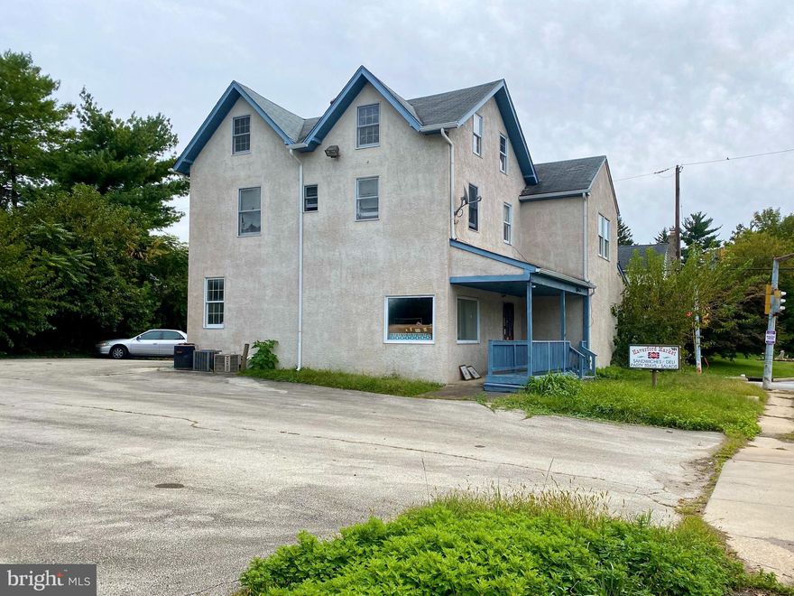 Amazing opportunity for an investor or developer to purchase a multi-family property and the neighboring vacant lot with great visibility in Haverford Township.  There are two one-bedroom apartments on the upper floors and at one time the property had a non-conforming permitted use for commercial/retail type usage for the first-floor space.   The neighboring lot is currently being used as a parking lot.  This property will be sold in AS IS condition, the seller will make no repairs, and the buyer is responsible for obtaining any municipal certificates of occupancy, resale certifications, or other residential resale requirements.  The property will not qualify for any type of conventional, FHA, VA, or related financing.  The seller makes no representations or warranties of any kind.  Do not attempt to enter this property.   Any changes to the existing zoning or permissions from the township are the buyer's responsibility.  Also offered for sale in a package with 700 Buck Lane and 711 Haverford Rd (MLS# PADE2035236) and individually (MLS#  PADE2035046 & PADE2035224).