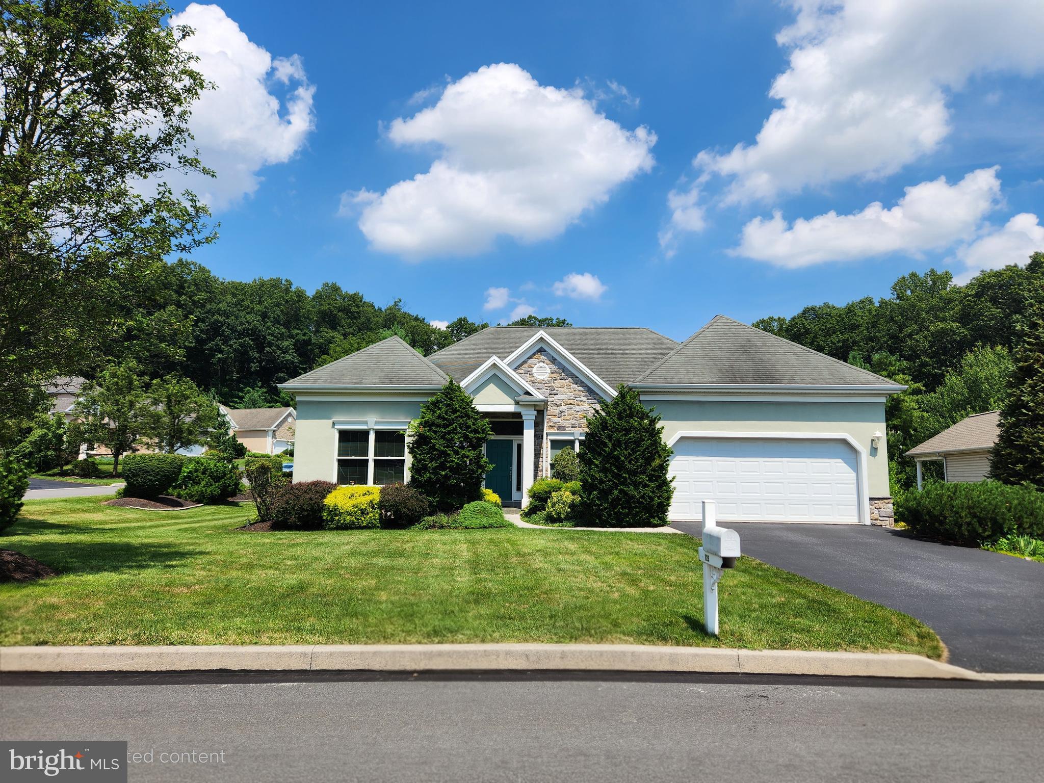Discover modern comfort and timeless quality in this custom-built Roland ranch, perfectly positioned on a desirable corner lot. With three bedrooms, two full bathrooms, and a two-car garage, this home blends thoughtful design with effortless living—all on one level.
Clean lines, an open layout, and soaring 10-foot ceilings create a bright, airy atmosphere throughout. The great room, dining room, and eat-in kitchen seamlessly flow together in an open floor plan, ideal for both everyday living and entertaining. The eat-in kitchen features stainless steel appliances, a center island with seating, a pantry, and it opens directly to the expansive rear deck, making indoor-outdoor living and dining a breeze. The deck comes complete with a removable awning for adjustable shade and comfort.
The primary suite offers two walk-in closets, two separate vanities, a soaking tub, and a walk-in shower—designed with functionality in mind.
The walkout basement offers incredible potential, with one finished room with heat & air conditioning, currently used as a home gym. There’s plenty of space for additional finished living areas, recreation, or storage.
Enjoy true low-maintenance living—the HOA covers lawn care and snow removal.
If you're seeking modern, open-concept living with custom quality and everyday convenience, this one-floor living is the perfect place to call home.