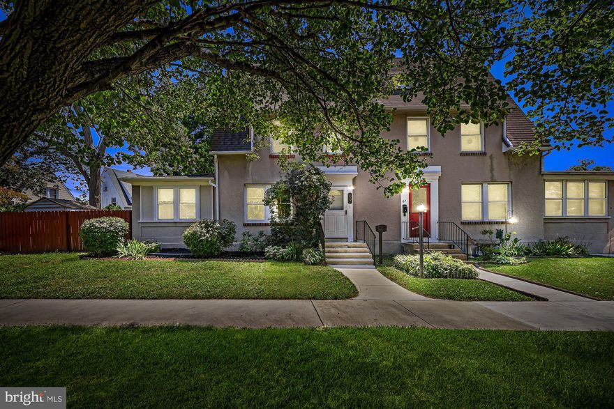 Semi-detached (Duplex)  corner property home in Historic Dundalk!  2.5 bathrooms, living room, dining room, kitchen, sun room, partially finished basement, possible office, fenced-in yard.  Furnace is just two years old, dryer is new.  Basement has been waterproofed.  Walking distance to schools and playgrounds/parks.  Located on the Heritage Parade route.