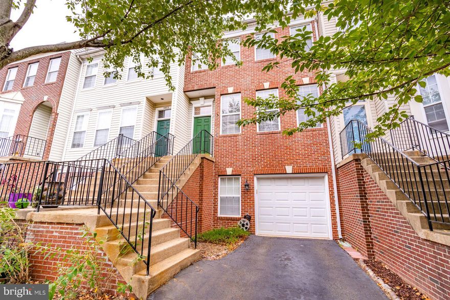 Nicely updated 3BR, 3.5 BA, Freshly painted with/ neutral tone. New light fixtures. Gourmet kitchen with Center Island, New stainless steel appliances, and granite countertops, Large deck overlooks beautiful trees, fully fenced back yard. Hardwood floors are throughout the main level and upper level. All 3 bedrooms have vaulted ceilings. Walk out lower level with full bath, gas fireplace& rec room. The community has a tot lot and a tennis court. Walk to metro park& ride, Great location close to Rt 28, 29, 66. No pet, 700+ credit required. No cat, only 1 small to medium dog allowed.