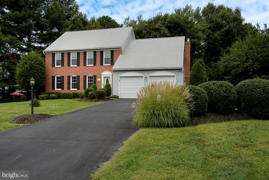 Amazing home set on a private, picturesque  1/2 AC lot! Enjoy the backyard view from heated & A/C- 300 sq'ft light filled glass enclosed sunrm w/skylites,cath.ceilings,fan& ceramic flrs *Updates incl. dual paned replacement windows(2015), roof(2013),recently replaced 2 zoned heating & A/C*Fam rm w/brick(gas) FRPL & built-in shelves*5BD's on upper lvl* Great location near schools, shopping & Rt.29*