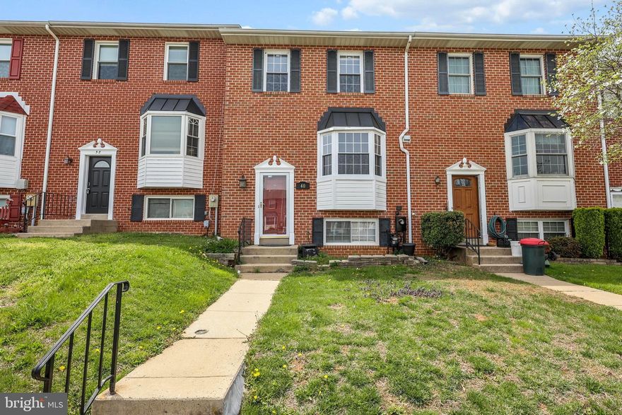 A Nottingham Gem     Beautiful 4 bedroom 3 bathroom TH for immediate move in. Beautiful HW floors throughout home with iron railing going up to the second floor. Private patio that provides a serene space and includes a koi pond. Finished basement to accommodate a fourth bedroom, office, or extra storage space.  Large eat in kitchen with a bay window providing tons of natural light throughout the living room and a significantly large deck with built in seating for entertaining or a moment of outdoor time.  Schedule a tour today!