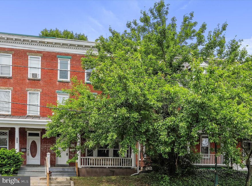 Located in the heart of Hagerstown, this home is just minutes from the vibrant Arts & Entertainment District, home to the historic Maryland Theatre and the Maryland Symphony Orchestra. Residents enjoy easy access to cultural landmarks like the Washington County Museum of Fine Arts and the scenic Hagerstown Cultural Trail, which links City Park to downtown's eclectic art and food scene. City Park itself—often recognized as one of America’s most beautiful city parks—offers peaceful walking trails, picnic areas, and a tranquil lake.  New Carpets installed.