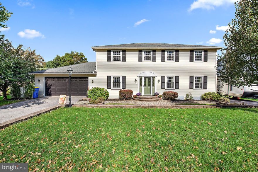 Pride of ownership shows in this 5BR/2.5BA Colonial in Haines Acres! Special touches in each room make this a must see! Spacious home with plenty of areas to live & entertain. Hardwood flooring throughout much of the home. Kitchen has ample cabinet & counter space and a dining area, plus a separate formal dining room. Comfortable first floor Family Room has a gas parlor stove in a lovely brick fireplace plus built-in shelving. Convenient main floor Laundry Room/Mud Room.  Plenty of rooms upstairs to use for bedrooms or turn one into an office or studio space. Entertain in the finished lower level Rec Room with a wet bar. Relax on the screened in back porch overlooking a fenced backyard. 2 car attached garage, plus a separate storage shed. Convenient location in the popular York Suburban School District. This one is worth your time to look at- schedule your showing today!