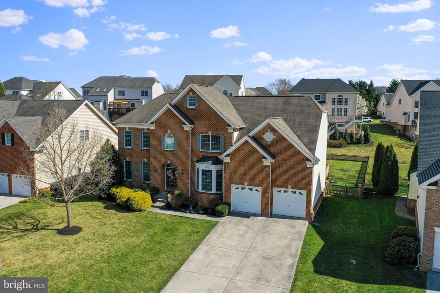 New roof and guttering 2024 -  4042 finished sq ft. - This residence combines practicality and elegance, offering a haven for comfortable living and entertaining. With its prime location and abundant features, this beautiful home is a testament to refined living.  The well-designed layout encompasses 4 bedrooms and 4.5 baths, 2 staircases, with the main living areas adorned with elegant hardwood floors that lend a timeless appeal. The expansive primary bedroom is a sanctuary of luxury, featuring an indulgent ensuite bathroom. Two bedrooms share a Jack and Jill bathroom, enhancing the functional and private aspects of the living space. 
The heart of the home revolves around the spacious gourmet kitchen, seamlessly blending with a dining area and a cozy breakfast nook adjoining the large family room. A floor-to-ceiling stone fireplace graces the family room, creating a warm and inviting atmosphere. For more formal occasions, a dedicated dining room is available, and an office/study adds a touch of sophistication to the overall design. 
This captivating home includes a spacious 2-car garage, a thoughtfully enclosed backyard with a covered deck, and a remarkable 4,042 square feet of meticulously finished living space. The basement, comprising over 1,000 square feet, showcases a full bath and a versatile recreation room, offering additional comfort and entertainment possibilities.  Convenient to Old Town Winchester, Winchester Medical Center, and shopping malls. All sizes are approximate.