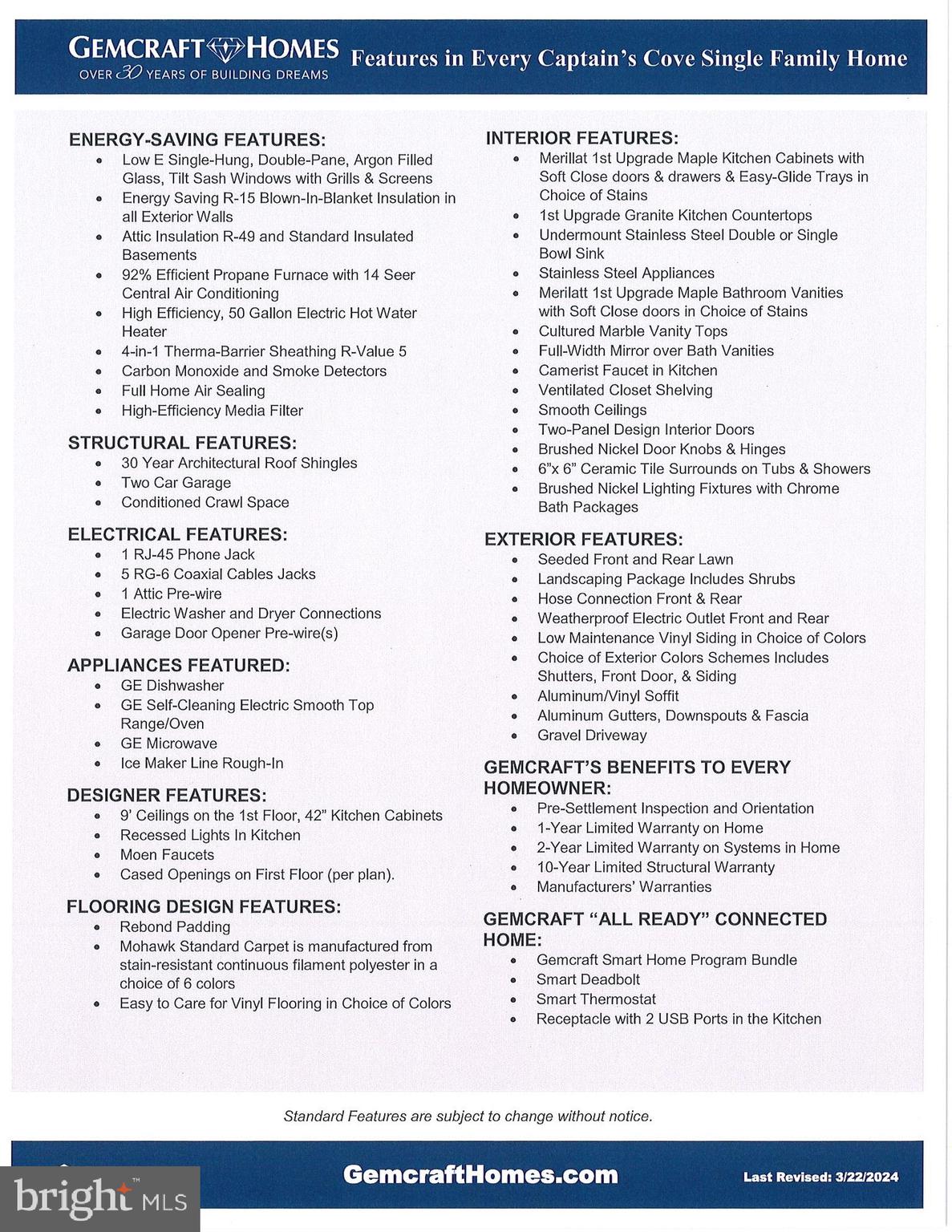 CAPTAIN'S COVE - Residential