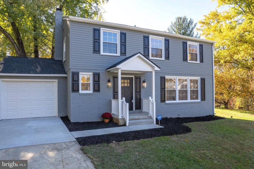 Completely renovated, custom designed home is nestled at the end of a quite cul-de-sac in the sought after community of Springdale. This 4 bedroom, 1 bonus room, 4 bathroom colonial has a new roof, new windows, paint, trim, doors, fixtures, hardware, staircases, patio, front porch, flooring, bathrooms and so much more. 

The new kitchen, includes, brand new white shaker cabinets (with a coffee bar), upgraded quartz countertops, and new appliances.  

In addition to the cosmetic upgrades to the home, major components such as the HVAC system, water heater, garbage disposal, sump pump, garage door and opener, electric panel have all been replaced as well. 

The backyard has a new patio overlooking a vast backyard with a beautiful view! 

This home is custom designed - boasting of all the latest home trends and offers a calming neutral color palette. Secure this "practically new house" for a fraction of the cost of a new build!

This lovely house is conveniently located close to dining, entertainment, and has easy access to I-83, and is only a few mins drive to Loch Raven Reservoir, NCR trail etc. There is so much to love about this fully renovated  home! Schedule your tour today!