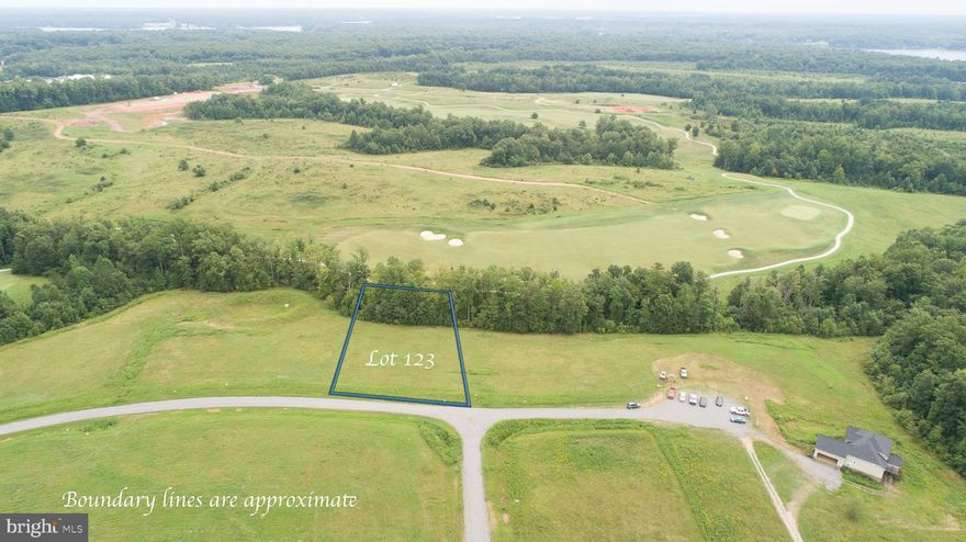 Lake Anna's only Golf Community! 
Ranked in the top 5 new courses in America, Ranked in the top 100 courses in America.
Dont wait.....
Lot 123 is 1/3 of an acre and a good building site off the 13th fairway.
18 holes are playable. Membership is required. Initiation fees and monthly fees apply.