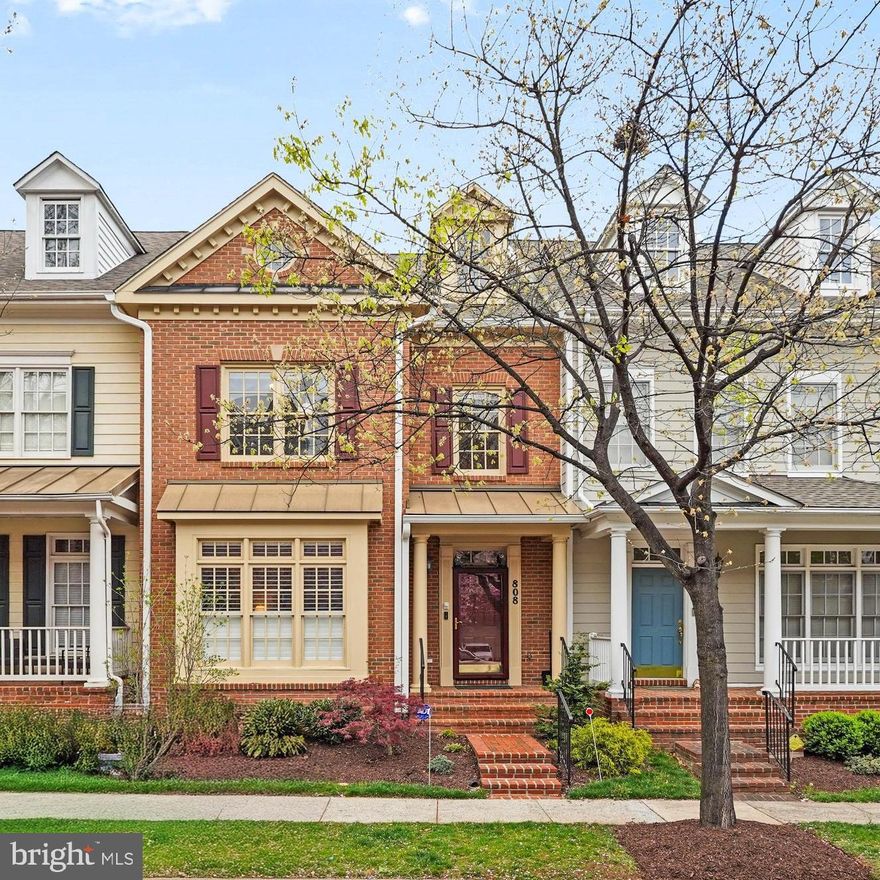 Welcome to effortless luxury at 808 Oak Knoll Terrace! 

Completely overhauled since 2020, this impeccable property represents a rare opportunity to own a coveted EYA Lakewood model, offering a truly turn-key experience in a highly sought-after Rockville community. The main level radiates sophistication with gleaming hardwood floors, custom window treatments, and upgraded recessed lighting. At the heart of the home is a fully modernized kitchen featuring newer stainless steel appliances, refreshed countertops, and a chic backsplash. This space flows seamlessly into a welcoming living area with a gas fireplace, offering easy access to your private, custom-landscaped brick patio.

A major highlight of this property is the expansive, light-filled bonus room located above the attached two-car garage. Accessed via a private back staircase, this incredibly flexible retreat features newer carpeting and is perfectly suited for a secluded home office, media center, fitness studio, or private guest space.

Upstairs, beautiful hardwood floors carry throughout the level, which includes a conveniently located laundry room with custom shelving. The primary suite is an absolute standout, featuring soaring cathedral ceilings that make the space feel incredibly airy and luxurious. This private retreat also boasts a tailored walk-in closet and a flawlessly renovated en-suite bathroom complete with a gorgeous double vanity. In fact, all three bathrooms in the home were completely redesigned with high-end modern finishes in 2020. For added everyday convenience, a sleek Stiltz elevator was also installed to provide seamless accessibility between floors, though it can easily be removed if the new owners prefer.

Buyers will enjoy ultimate peace of mind knowing the heavy lifting has already been done: both HVAC systems, the water heater, and the garage door opener have all been recently replaced, capped off with a brand-new roof and gutters installed in 2023. You can finally enjoy maintenance-free weekends with HOA-provided lawn care, alongside fantastic community amenities including a resort-style pool and peaceful walking trails. 

All of this is situated just steps from Fallsgrove Village Center, the Metro, and major commuter routes including I-270 and the ICC.