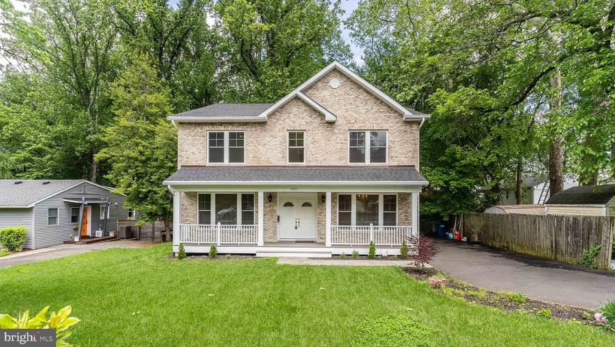 Tucked away on a quiet cul-de-sac in Falls Church, VA, this two-story gem is only two years old—so everything is brand new and packed with the modern touches you’ve been looking for.

With five bedrooms and three full baths, there’s plenty of room for everyone to spread out. You’ll love the convenience of a main-level bedroom and full bath, ideal for guests or multi-generational living. The main floor also features a formal dining room and a spacious family room with a large bay window overlooking the backyard, bathing the space in beautiful natural light.

The kitchen is sleek and functional, featuring granite countertops, stainless steel appliances, and ample cabinet space for all your cooking essentials.

Upstairs, hardwood floors flow throughout four generously sized bedrooms, including a serene primary suite designed for relaxation. The laundry room is upstairs for added convenience. Every room is bright and airy, thanks to abundant natural light that highlights the thoughtful design and enhances the warm, inviting atmosphere. Storage is abundant, with ample closet space throughout the home.

Enjoy a large front sitting porch—perfect for sipping your morning coffee or catching a sunset. The beautifully landscaped yard and professionally spring-cleaned windows make this home truly move-in ready.

Schedule your showing today and come see what makes this one stand out!
