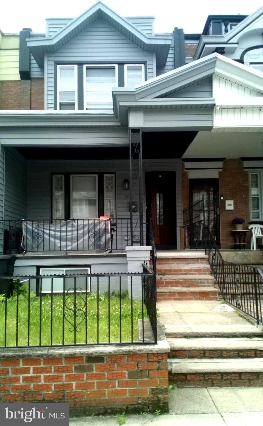 Spacious 4BR/3BA Home in Cobbs Creek | Renovated 2022 | Short Sale
This 4BD/3BA home on a quiet Cobbs Creek street offers modern finishes and flexible living space. The main level features an open layout with recessed lighting, gray flooring, exposed brick, and a 5-ft stone fireplace with accent wall. Kitchen includes black soft-close cabinets, quartz counters, stainless steel appliances, under-cabinet lighting, and white tile backsplash.
Upstairs you’ll find floating stairs with iron railing, a spacious primary suite with tray ceiling, LED lighting, and master bathroom offering a walk-in shower with 10-jet tower. Two additional bedrooms and a full bath complete the second floor.
Fully finished basement includes a large bedroom with barn door walk-in closet, full bath, private living area, and rear entrance—ideal in-law suite setup. All major systems (plumbing, electric, HVAC, A/C) new in 2022. Some TLC needed to restore this home’s full potential. Short sale—great opportunity for buyers and investors!