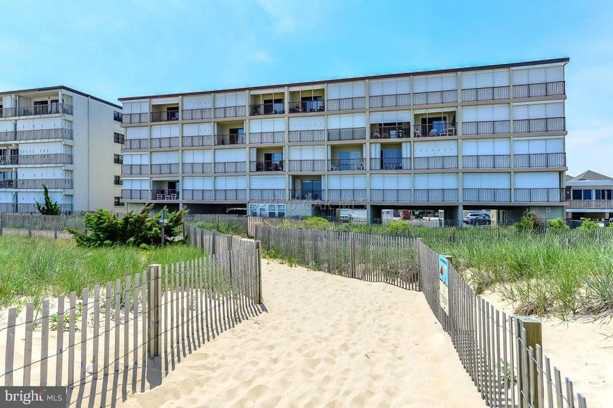 DIRECT OCEAN FRONT efficiency with a pool, storage locker and parking space. This well maintained condo is on 123rd street and is not only beautiful, but  you can enjoy spectacular sunrises without ever leaving your condo.  There is a kitchen, full bath, Murphy Bed and  living area, and there is a large balcony with electric storm shutters. This condo is on the 4th floor giving you ocean and bay views in both directions, and is close to North Side Park, stores and restaurants.  It is the perfect getaway and it has low condo fees.  Come take a look today!