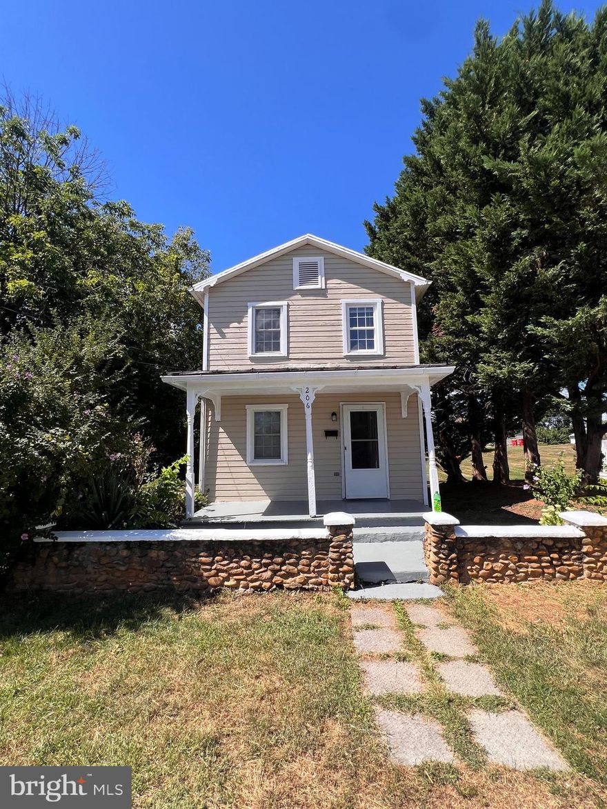 Cute & Cozy two story traditional home in Ranson, home features 2 bedrooms and 1 full bath on 2nd level, kitchen, dining room and family room on main level. Appliances included. Home has been freshly painted through out.  Plenty of yard space and relaxing on back deck. No pets.