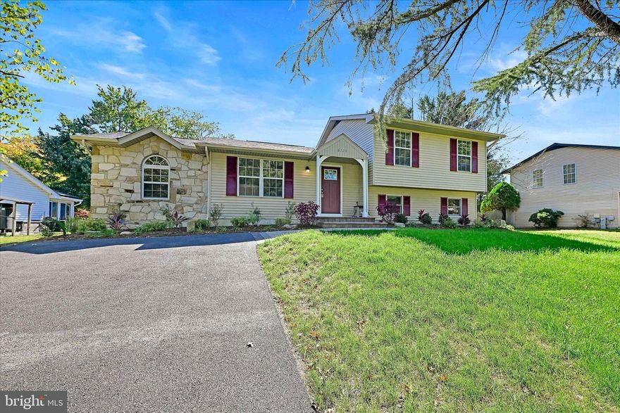 Take advantage of this renovated, spacious home. You will be impressed by the beautiful vinyl planks, floors throughout the main level, and open-concept living as soon as you open the front door. The main floor consists of a living room, dining room, an eat-in kitchen with granite countertops, stainless steel appliances, a new roof, a new HVAC, and a sizeable fenced-in backyard ready for entertaining. These are some of the many attractive attributes this home has to offer. The upper level showcases three bedrooms,  updated vinyl plank flooring, and bathrooms. Enjoy the updated lower level, which features a fourth - bedroom,  new recess lighting, and new flooring. Take a look and make this your next home.