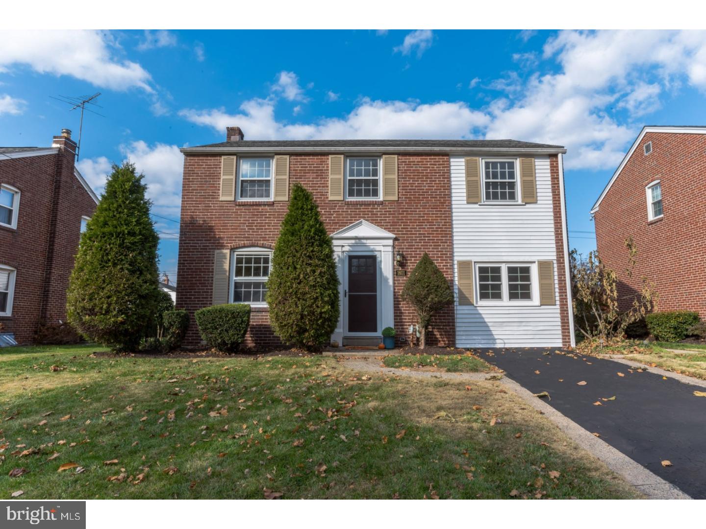 Have you heard of Melrose Ave in Havertown? The cutest tree lined street with an active community that is convenient to everything? This two story brick colonial is set upon a spacious flat lot, tucked into the neighborhood. Recent improvements include fresh paint and new floors throughout most of the home. Enter into a gorgeous light filled living room which leads to the spacious formal dining room, complete with chair rail and new lighting fixture. The kitchen is just around the bend featuring its own unique breakfast room, highlighted by gorgeous rustic beams and updated lighting! Access to the newly finished basement is located conveniently in the kitchen. Behind the kitchen is a large, bright family room addition with a full bathroom and sliding doors to the fenced in back yard.  The 2nd floor boasts 3 nice sized bedrooms, all with new carpeting and paint. A newly updated full bath and huge walk-in hall closet completes the second floor. Minutes from major roads, convenient to public transportation, several parks and the popular YMCA with pools and programs for people of all ages. Enjoy all the programs and amenities Haverford Township offers as well as the award-winning Haverford School District.