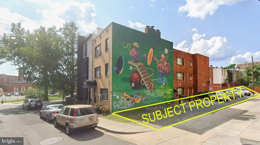 Incredible Development Opportunity! Just one block from the Georgia Ave–Petworth Metro Station, this RF-1–zoned property offers outstanding potential in a prime Northwest DC location. The lot totals 2,367± sq. ft. and is classified as Vacant—True land, providing a blank slate for your vision.

RF-1 Zoning Overview (per the District of Columbia):
The RF-1 zone is intended for neighborhoods predominantly developed with rowhomes on small lots, where no more than two (2) dwelling units are permitted. These two units may be located within the principal structure, or one may be placed in the principal structure and one in an accessory structure.

Additionally, any building or structure that existed before May 12, 1958 within an RF-1 zone may contain more than two dwelling units (Subtitle U, Chapter 3).

Please note: Accessory apartments are not permitted within a dwelling unit in RF-1 zones. Accessory apartments are limited to R zones only (except R-19 and R-20).

Whether you're an investor, developer, or end-user seeking a property with unique upside, 825 Rock Creek Church Road NW presents an excellent chance to create something truly special in an established and desirable DC community.