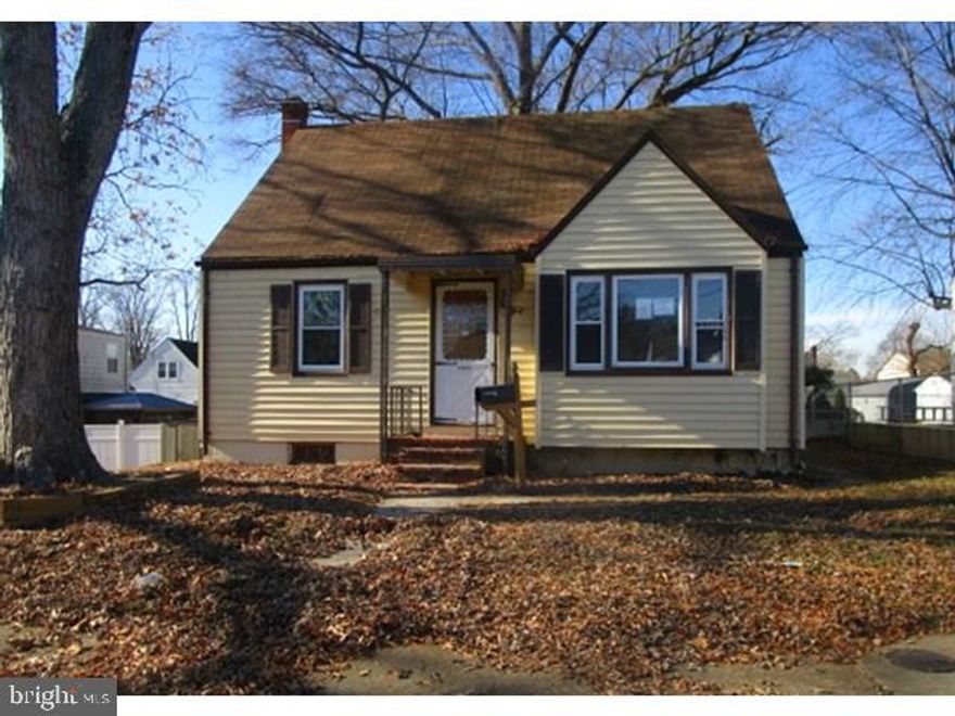 Amazing opportunity to own this "Larger than it looks" Cape Cod sytyle home o a quiet street in Glen Burnie. This house has an absolute ton of potential that  is only limited by your vision. First floor offers 2 bedrooms , spacious kitchen , living room and full bath. Upper level is 2 bedrooms now but could be a huge Primary suite. Basement is partially finished but has lots of space for rooms. Reframe for a great family room, storage, game room, Man/Woman Cave and more. It's a blank canvas. Off the kitchen is a covered porch great for grilling or chilling. Enjoy Cocktail/Mocktails with family and friends or solo if you don't have any. The fenced  back yard has ample space for endless entertainment. Don't miss out on this opportunity.