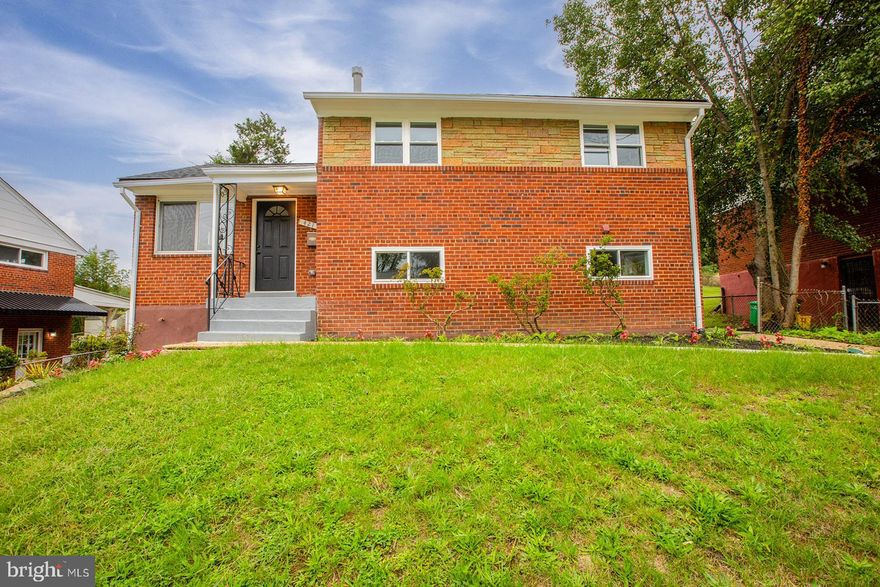 This is the perfect blend of luxury, comfort, and convenience. Don’t miss this rare opportunity! This exclusively renovated 5-bedroom, 4-bath beauty, offers a rare and spacious floor plan with high-end finishes throughout.  kitchen with stainless steel appliances, premium cabinetry, and sleek countertops. New windows, luxury vinyl flooring . The lower level includes a large family room and a private studio apartment with its own entrance—perfect for in-laws, guests, or rental income.  Step outside to your fenced-in backyard oasis, featuring a shaded deck that backs to serene trees—a perfect retreat for entertaining or relaxing.  Located just minutes from FedEx Field, Walker Mill Regional Park, Ritchie Station Marketplace, and a variety of dining, shopping, and entertainment options. A commuter's dream with easy access to I-495, Route 50, and the Capitol Heights & Addison Road Metro Stations—get to DC or Northern VA in no time.