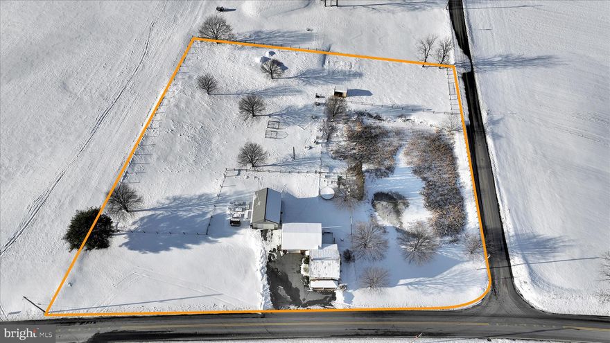 Public Auction Thursday, April 9, 2026 @ 5 PM. Open House Saturday, March 14 & 21 from 1-3 PM. Buyer required a 10% non-refundable deposit. Settlement within 45 days. Buyer pays the 2% RE Transfer Tax. List price does not reflect the final sales price. **2-Story Country Farmhouse on 2.94 Acres with 1361 SF Living Area. Main floor consists of a Country Kitchen, Living Room, Sizable Mudroom with a Full Bath & Laundry. Upper Floor has 3 Bedrooms and a full Bath. Updated Oil Hot Water Furnace. Attached Oversized 1-Car Garage, 24x32 2-Sty Shop w/Elec and a 10'H x 16'W Overhead Door. Level to gently sloped topography with a small pond and fenced-in pasture. A nice country family property in the Reistville/Prescott area on almost 3 acres with the opportunity to have some animals and a newer 2-Sty Shop for your various uses.