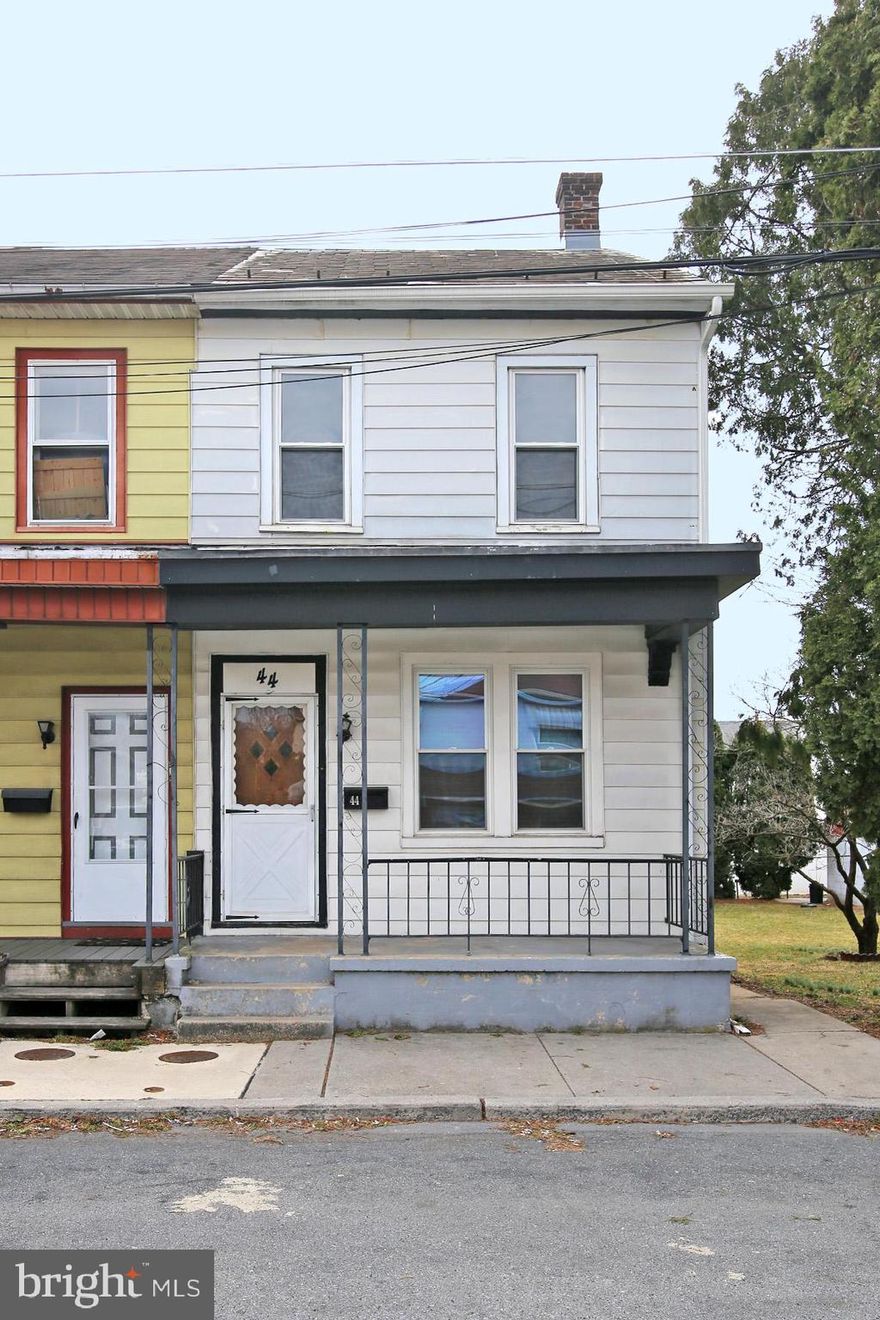 Welcome to 44 Guilford St.! This spacious Lebanon City twin home offers incredible potential—whether you're looking to expand your investment portfolio, renovate to your tastes, or move in and build equity!

The first floor features a generous open-concept living and dining area, perfect for gatherings. The kitchen is fully functional as-is or ready for your dream design. A convenient first-floor laundry can be relocated to the basement, creating space for an easily added half bath.

Upstairs, you'll find three well-sized bedrooms (two connected) and a full bath. The finished attic, complete with an egress window, offers endless possibilities—use it as an additional bedroom, office, or bonus space.

Enjoy both on-street and off-street parking, and have peace of mind with a durable slate roof. Previously rented for $1,300/month, this home has the potential to command market-rate rent with some quick updates.

Don't miss out—schedule your showing today!