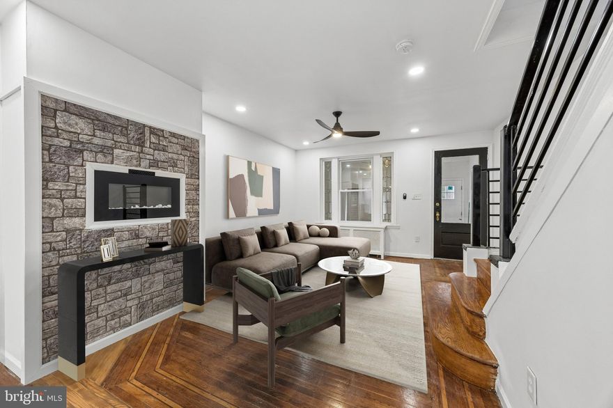 Perfectly positioned between Cedar Park and Kingsessing, this charming home at 5648 Broomall Street offers a beautiful blend of old world character and modern upgrades.

Step inside and you’ll immediately appreciate the timeless details, stained glass windows, a historically inspired wood entry door, elegant pillars, and rich hardwood floors throughout. These classic features are seamlessly paired with today’s must have updates.

The brand new kitchen is a true standout, featuring white shaker cabinets, stainless steel appliances, and sleek quartz countertops. A multifunctional stainless steel sink elevates the space with a digital display, high pressure waterfall faucet, built in cup cleaner, spill capture system, and integrated water filtration perfect for both everyday living and entertaining.

The backyard offers just the right amount of space to create your own private retreat, ideal for a sitting area or peaceful Zen garden.

Upstairs, you’ll find three generously sized bedrooms and a spacious hall bathroom. 

The clean, walkout basement adds even more functionality with a laundry area and convenient half bath.

This home is a fantastic opportunity to own a property that effortlessly combines historic charm with modern comfort.