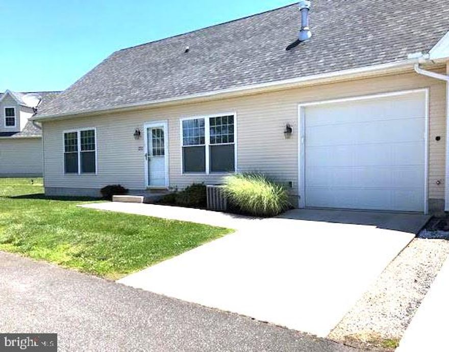 Charming & Affordable!!! ....Well-maintained, spacious end unit at "The Pond" a quiet 55+ community located in the small town of Church Hill, offers many amenities to make life simple, includes lawn service, snow removal, trash service, water, community room with mailboxes, etc.  The main floor features a cozy living with fireplace, spacious eat-in kitchen with lots of cabinetry and leads to back porch overlooking the pond, primary bedroom with full bath and closet area, laundry room, half bath and a 1 car attached garage.   The upstairs has 2 comfortable size bedrooms, full bath and loft area - perfect space for your guest.  Conveniently located to Centreville, Chestertown and Delaware for tax free shopping.  Make your move, won't last long!!