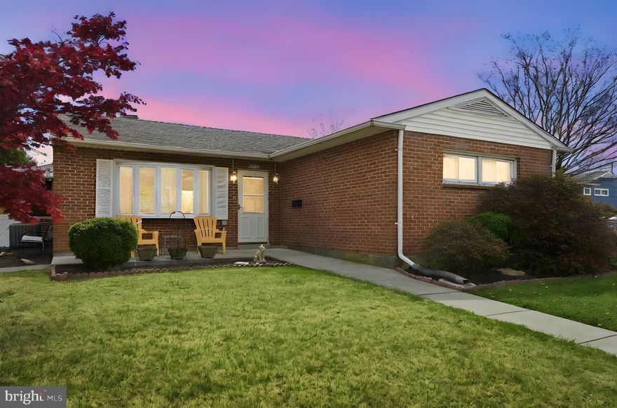 Welcome to easy living in the desirable Woodcroft community! This beautifully updated ranch-style home offers the comfort and convenience of true one-floor living with a layout designed for both everyday ease and effortless entertaining. Step inside to find updated flooring, fresh carpet, and a beautifully renovated kitchen that flows seamlessly into the main living space creating a warm, functional feel throughout. Major updates, including the HVAC and hot water heater provide peace of mind for the next owner. Out back, enjoy a fully fenced, flat yard complete with a patio and unique outdoor bar area that creates the perfect setup for entertaining, summer gatherings, or relaxing evenings at home. Ideally situated just minutes from major commuter routes, shopping, dining, parks, and schools, this home offers the perfect blend of convenience, comfort, and low-maintenance living in one of Parkville’s most established neighborhoods.