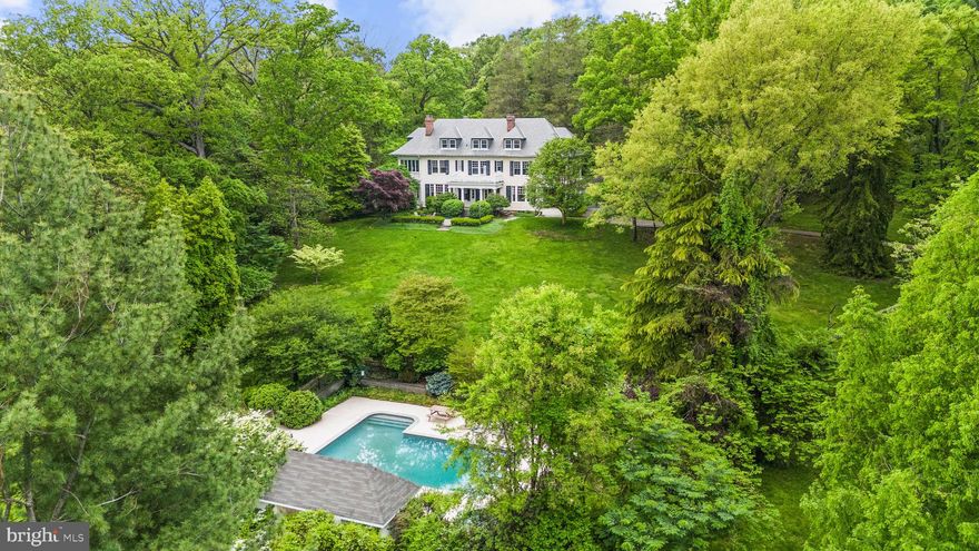 Welcome to Williams House, a historically significant estate home built in 1902. Located in the heart of the Greenspring Valley, with incredible access mere minutes from 695, this is truly a one of a kind property. Privately situated on over 15 acres, the home boasts oversized rooms and elegant entertaining spaces. Breathtaking turn of the century craftsmanship combined with all of the modern elements of todays living. Perched high on a hill enjoy picturesque views of the Greenspring Valley below. Remarkable outdoor gathering spaces for friends and family.  Impeccably updated and maintained. Gym, pool & pool house.  Tenant/guest house with separate entrance. Southern charm defined.