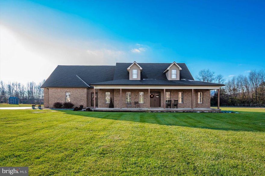 OPEN HOUSE this Sunday, February 1st between 12:30-3pm!! Set on 2 peaceful acres in a picturesque rural setting, this beautifully updated 4-bedroom 2.5-bath all-brick Cape Cod blends timeless charm with modern comfort. A welcoming large front porch sets the tone as you step into a gracious foyer, opening to a versatile sitting room, perfect for a home office or formal living space. 
The heart of the home features an open floor plan with a spacious family room showcasing built-in entertainment shelving and a cozy LP gas fireplace. The kitchen is tastefully designed, offering quartz countertops, a dramatic oversized center island with waterfall quartz, breakfast bar seating, ample cabinetry, and a pantry—ideal for both everyday living and entertaining. Complete with a dedicated dining room area, half bath, and large laundry room.
The primary suite is a private retreat, generously sized with a walk-in closet, and spa-inspired ensuite with double vanities, soaking tub, and separate stall shower. Down the hall are two bedrooms that share a Jack-and-Jill bath with double sinks and a tub/shower combo. 
Upstairs, a huge loft provides flexible living space, along with an additional bedroom perfect for guests, hobbies, or a home office. 
Outdoor living shines with a large covered rear patio featuring ceiling fans, overlooking a fenced backyard with a children's playset—ideal for relaxing or entertaining. A two-car garage, plus a large paved driveway, offers plenty of parking. 
This home also includes geothermal heating and cooling and a tankless water heater for year-round efficiency, along with a UV light, salt softener, and reverse osmosis water system. Recent updates include a roof replacement in 2024 with new gutters and downspouts. 
Experience the perfect blend of country tranquility and modern comfort, where spacious living, thoughtful updates, and versatile spaces come together to create a home that truly stands out.
Don't miss your chance to see it in person -- schedule your showing today or stop by the Open House on Sunday Feb. 1st between 12:30-3pm!
Seller is offering $5,000.00 credit to buyer!