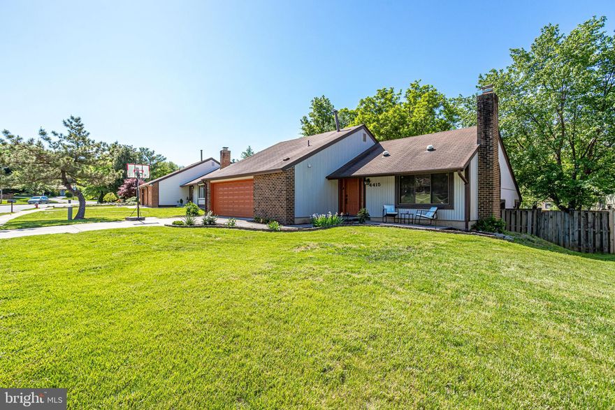 OPEN HOUSES CANCELED.   You’ll love this contemporary 4 bedroom/ 2 bath with an open floor plan located in the sought after Stoneybrooke community. The double front doors and new front porch welcome you into the spacious living room with vaulted ceiling, and a wood-burning fireplace.  The main level has three bedrooms and two full baths, plus kitchen, family and dining room.  The modern kitchen features a large island with seating, granite countertops, new stainless steel appliances, 42 inch cabinets and a ceramic tile floor.  The master bedroom has a full wall of closets, and the newly updated master bath boasts a large walk-in shower, new vanity, lights, mirror and fresh paint.  Upstairs is a large fourth bedroom that can do double duty as an office and guest room.  Hardwood floors throughout! The 2 story family room opens to the beautiful fenced backyard with a large patio for outdoor grilling and recreation.  The spacious two car garage has space for a workshop and additional storage.  The location is fantastic! Close to several nearby parks and green space such as Huntley Meadows and Lee District Park/RECenter and a short drive to Huntington Metro, Old Town Alexandria and Kingstowne.  Plenty of shopping and restaurants nearby including Wegmans!  Don’t miss this one!