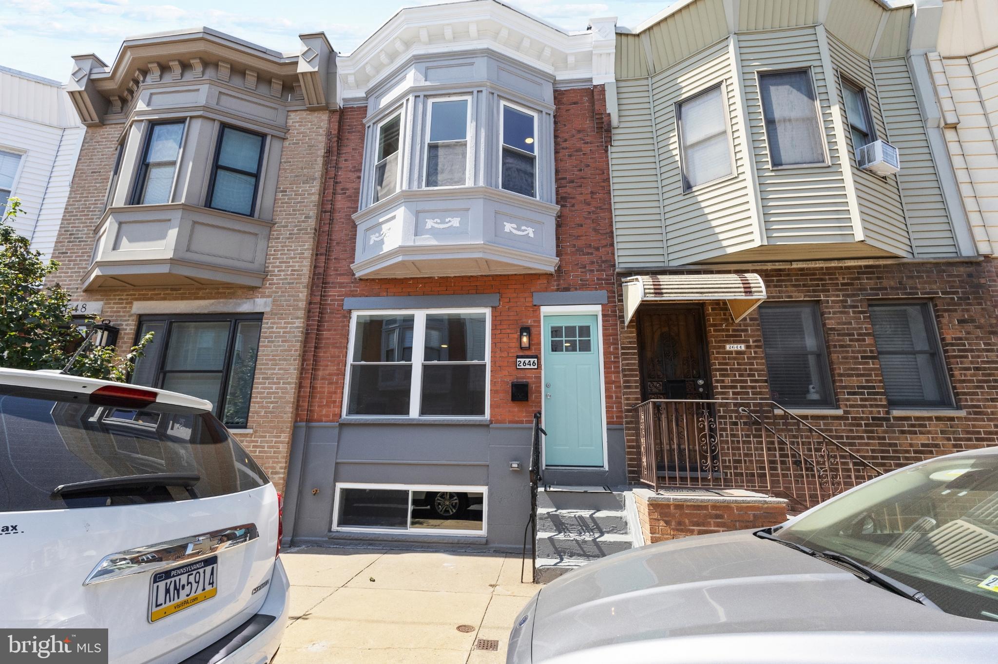 Welcome to 2646 S. Camac Street. This beautifully updated 3 bedroom, 1.5 bathroom home located in South Philadelphia’s Lower Moyamensing neighborhood blends modern upgrades with everyday convenience.
Step inside to find gleaming hardwood floors throughout, complemented by a bright and open layout. The main level features a spacious living and dining area, a convenient first-floor powder room, and a chef’s kitchen equipped with custom 42-inch cabinets, stainless steel appliances, and quartz countertops—perfect for both entertaining and daily living. Upstairs, you’ll find three comfortable bedrooms and a full bathroom. Additional highlights include brand-new plumbing, electric, and HVAC systems. Enjoy the outdoors on your nice-sized rear patio, ideal for summer barbecues or a quiet morning coffee. Located just a short walk to the stadiums, Marconi Park, and Broad Street public transportation, this home offers easy access to Center City, major highways, and all the best of South Philly living. Don’t miss your chance to own this updated gem in a prime location!