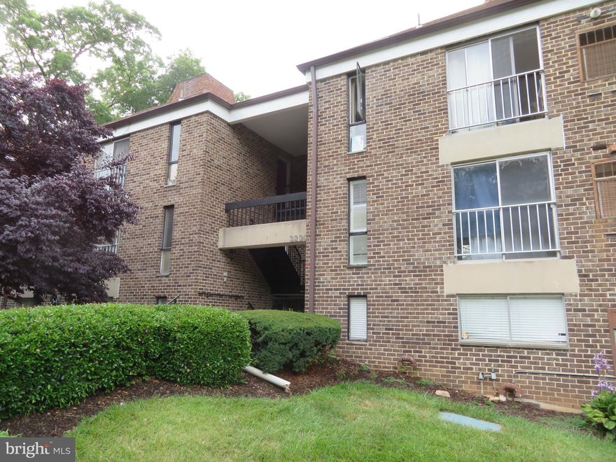 Welcome to this updated and spacious unit featuring new paint, carpet, flooring & more.  Sunny and bright living room leads to the balcony, separate dining room, updated kitchen, generous size bedrooms, primary bedroom with full bath.  Great community amenities.  All utilities included in condo fee.  Minutes to Metro, ICC and so much more.  Sold "as is".  Estate Sale.