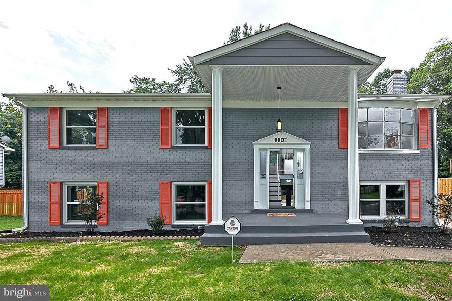 Fully Renovated Split Foyer Single Family Home. Open Layout, New Windows, Hardwood flooring, Remodeled Kitchen, Granite Counter Top, SS Appliances, Renovated Baths, Brand New HVAC, Fully Fenced Back Yard.  Gorgeous renovated swimming pool. Won't last come see it.