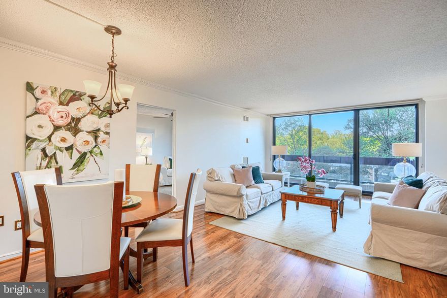 Come visit this freshly painted condominium home with a truly unique floor plan. for Winthrop. This unit has two bedrooms, two baths and a separate den/tv room. A lovely, updated kitchen with stainless steel appliances and a tile back-lit backsplash. Wow. Luxury Vinyl Flooring throughout, replaced sliders, and a sweet  view from your east-facing balcony. Enjoy a re-designed shower in the primary ensuite bath, along with a newer vanity and newer flooring. This home is also equipt with a full-size front loading stacking washer/dryer combo, assigned deeded parking space, and storage locker. Condo fee: $1352.95 per month – includes heat, hot water, central A/C, building maintenance & more (excludes Wi-Fi and cable). Winthrop House amenities: 24/7 doorman & concierge, on-site maintenance & property manager, outdoor pool & fitness center, sauna, meeting/party room, guest suite for visitors, and then location, location, location! Just a short walk to Johns Hopkins University, the Baltimore Museum of Art, Gertrude’s Restaurant, Sherwood Gardens, and countless local cafes, shops, and amenities. Don’t miss this rare opportunity to live in one of Baltimore’s most convenient and charming neighborhoods—with all the perks of a full-service building. 
This building is renowned for being well-managed with high reserve funds. The balconies are resurfaced and refurbished. The roof and elevators were recently replaced here. There is no anticipated special assessment. Ask the listing agent about this fantastic building. His Mom lives here! Love living here!