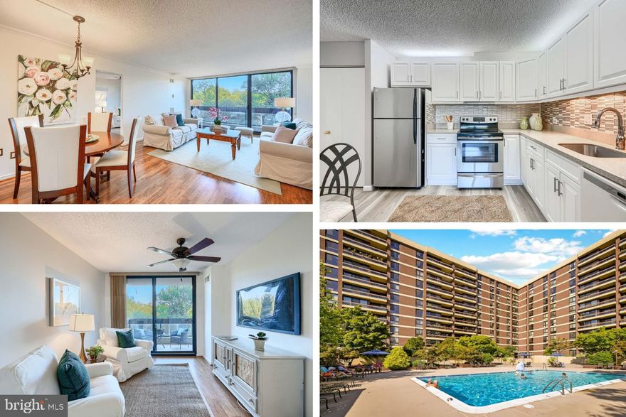 Come visit this freshly painted condominium home with a truly unique floor plan. for Winthrop. This unit has two bedrooms, two baths and a separate den/tv room. A lovely, updated kitchen with stainless steel appliances and a tile back-lit backsplash. Wow. Luxury Vinyl Flooring throughout, replaced sliders, and a sweet  view from your east-facing balcony. Enjoy a re-designed shower in the primary ensuite bath, along with a newer vanity and newer flooring. This home is also equipt with a full-size front loading stacking washer/dryer combo, assigned deeded parking space, and storage locker. Condo fee: $1352.95 per month – includes heat, hot water, central A/C, building maintenance & more (excludes Wi-Fi and cable). Winthrop House amenities: 24/7 doorman & concierge, on-site maintenance & property manager, outdoor pool & fitness center, sauna, meeting/party room, guest suite for visitors, and then location, location, location! Just a short walk to Johns Hopkins University, the Baltimore Museum of Art, Gertrude’s Restaurant, Sherwood Gardens, and countless local cafes, shops, and amenities. Don’t miss this rare opportunity to live in one of Baltimore’s most convenient and charming neighborhoods—with all the perks of a full-service building. 
This building is renowned for being well-managed with high reserve funds. The balconies are resurfaced and refurbished. The roof and elevators were recently replaced here. There is no anticipated special assessment. Ask the listing agent about this fantastic building. His Mom lives here! Love living here!