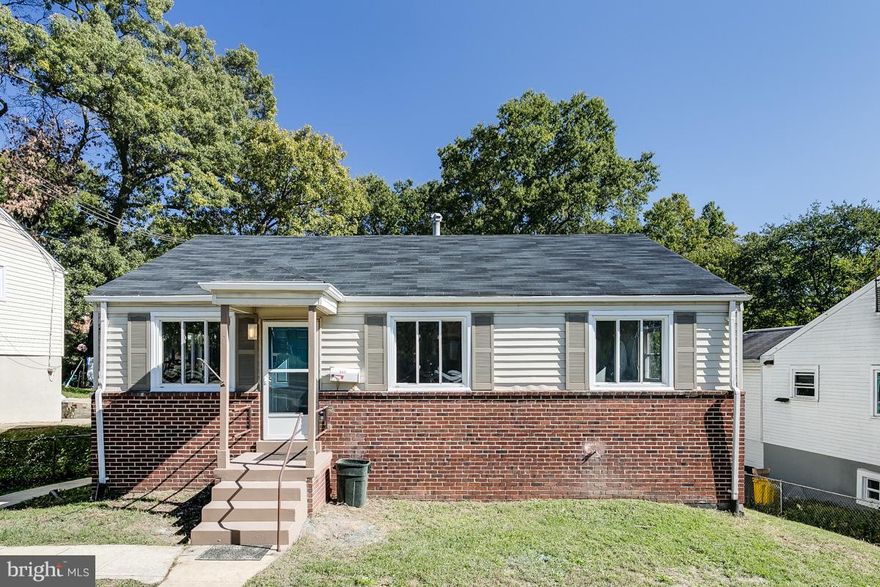 Gorgeous renovation inside and outside!! Fully finished basement with 2 rooms, full bath and huge living area. Hardwood floors. Huge deck, storage room, large fenced backyard. Lead free certificate. Must see!