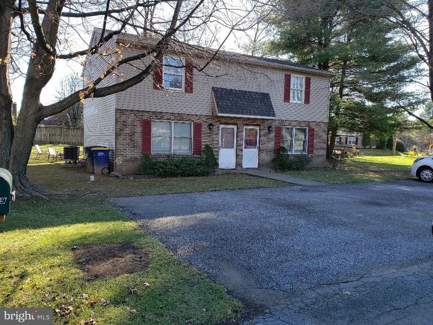 Great 2 unit Br & vinyl duplex investment property on no thru  street location in Lower Allen Twp. Convenient to Rt 15, PA Turnpike. Good condition, low operating costs. Tenants pay all utilities and yard care. Newer roof, heat pumps, ranges , and dishwashers. Each unit is 2 BR, 1 1/2 baths, laundry hookups, rear patio/storage shed.