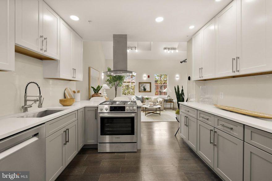 Three Bedroom Home available in the Heart of Old Town!  
Experience the epitome of urban elegance at 1229 King St, a boutique collection of just 12 exclusive residences that combine sophisticated design with unparalleled convenience. Nestled on the iconic King St, these condos offer the ultimate lifestyle in the heart of Old Town, where fine dining, boutique shopping, and vibrant city life are right at your doorstep. With the metro just a short stroll away, your commute has never been easier!
Take the private elevator up to Residence 300 and be greeted by a spacious, light-filled sanctuary perfect for both relaxation and productivity. This stunning home features a chef’s kitchen that’s sure to impress. Enjoy cooking in a beautifully appointed kitchen with custom wood cabinetry, sleek quartz countertops, and Bosch appliances, all illuminated by under-cabinet lighting.  From the wide plank flooring to the LED recessed lighting, every detail in these condos has been carefully curated to offer a seamless blend of luxury and functionality.  This residence includes a secured, covered parking space, adding an extra layer of convenience to your urban lifestyle.
Head up to the community rooftop deck, where you can entertain guests or simply relax while soaking in the breathtaking views of Historic Old Town. Whether you’re hosting friends or finding a moment of peace, this rooftop oasis is the perfect extension of your living space.
These exclusive residences are selling fast.  Schedule your private tour today and take the first step toward living your dream in the heart of Old Town on famed King Street!  Builder is offering 1 year of condo fees!