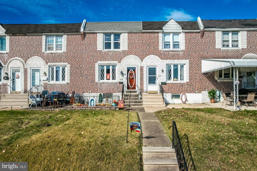 Warm and welcoming, this charming home in Briarcliffe has been lovingly cared for by its owners for nearly 40 years…all you need to do is move in and start decorating for the holidays! With a handsome brick exterior, it sits just above the street, where you can relax on the patio and watch the world go by. Step inside and you’ll feel how inviting this space is, starting with the main level which offers a beautiful living room and dining room with new luxury laminate flooring, plus a kitchen with a cozy breakfast bar and new microwave and stainless gas range. Head upstairs and you’ll find an open landing with entry to three bedrooms (one with built-ins) and a full bath with skylight. This level is mostly carpeted but there are hardwood floors underneath and updated tile in the bathroom. Downstairs you’ll find a comfortable family room plus an efficient laundry area with a double sink and storage. There’s walkout access from here (and a new storm door) to the driveway, garage, and backyard, which offers a spacious shed with a new roof. There is room for one car in the garage and two in the driveway. Best of all, this home is conveniently located in the heart of the Glenolden community, close to shopping, restaurants, major routes, and public transportation. Are you finally ready for a home you can call your own? Make your appointment today!