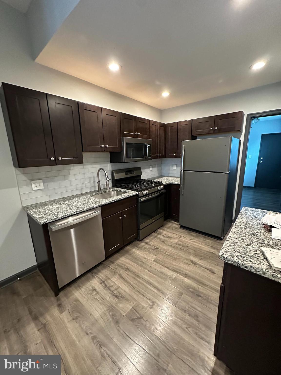 Buy this house with less than $2500 down payment and $2140 estimated monthly payment. Note: This is for a first-time homebuyer qualifying for an FHA Mortgage, 5% First-Time homebuyer grant (Philly first or KFIT) and Seller's assist. Call your realtor for more information!
Welcome to 1819 N 19th Street. This 5 bedroom house was totally renovated from top to bottom in 2018. Features newer kitchen w/granite and stainless steel appliances, (2) new full baths, laminate floors throughout, all new electric, hvac and plumbing, newer windows, new drywall, doors, trim & baseboards, large unfinished basement with newer concrete and with washer & dryer, small fenced in yard with newer concrete.