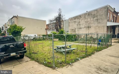Vacant Land For Sale - 2026 W Stella Street<br/> PHILADELPHIA, PA 19132