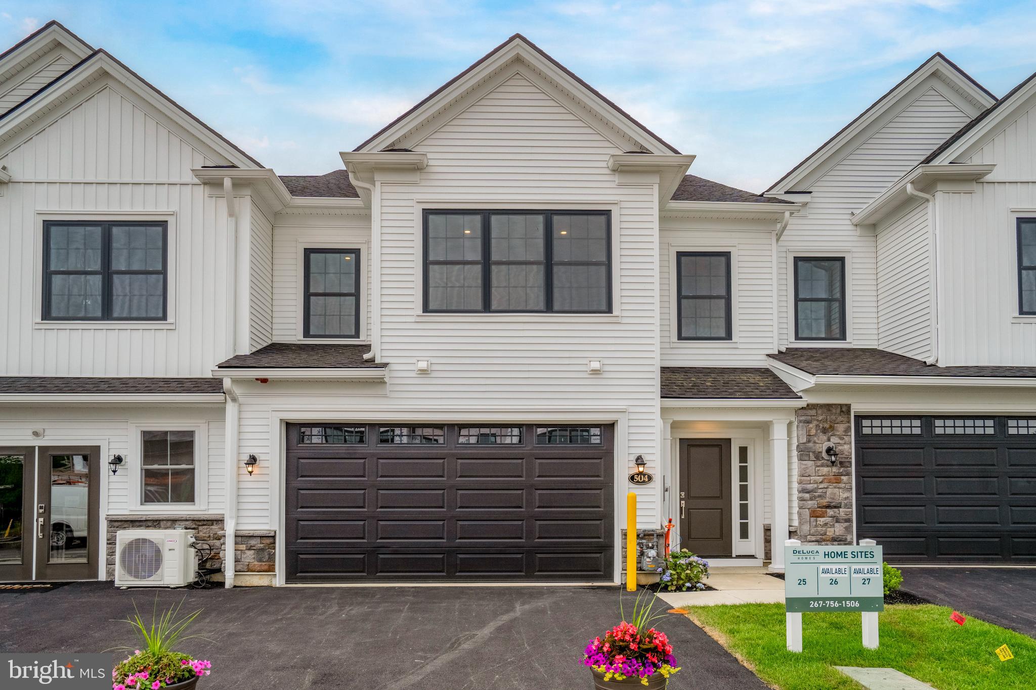 Newest quick delivery Spec Home - Lot 6- Brookhaven Model with basement and back deck. Selections have been made and this homesite can be delivered with great finishes in 100 days!
WELCOME to BARCLAY HILL - DeLuca Homes newest 55+ Community. Model Homes tours are available every day. Also quick delivery homes are available today! Brookhaven Model WITH Basement and Deck - Welcome to your new luxury residence, where elegance and modern finishes combine to create the perfect living experience. This stunning home boasts a host of premium features designed for comfort, style, and convenience. Step into the grand family room with its soaring cathedral ceiling, creating an airy, spacious ambiance perfect for both relaxing and entertaining. The primary bedroom is a tranquil retreat featuring a sophisticated tray ceiling, providing an added touch of luxury. The gourmet kitchen is a chef’s dream, equipped with high-end KitchenAid appliances, Century cabinetry, and under-cabinet lighting. The enlarged kitchen island offers ample space for meal prep and casual dining, while the beautiful ceramic tile backsplash and quartz countertops throughout the kitchen and bathrooms enhance the home’s elegant aesthetic. Your culinary endeavors are supported by a convenient gas grill line, ensuring your outdoor cooking experiences are just as delightful as those indoors. The oak stairs with painted risers lead you to the upper level, where upgraded carpet in all bedrooms ensures comfort underfoot. Recessed lighting throughout the home provides a sleek, modern look, and pre-wiring for ceiling fans in all bedrooms and the family room offers year-round comfort. Hardwood floors flow seamlessly through the main living areas, with ceramic tile in the laundry room for durability and ease of maintenance. The bathrooms are upgraded with ceramic tile, upgraded faucets, and quartz countertops. The primary bathroom features a frameless shower door for a spa-like experience. Additional features include a garage door opener with a keypad for easy access, and ceramic tile in the laundry room, making everyday chores a breeze. This exquisite home combines style, functionality, and luxury in every detail. Don't miss the opportunity to make it yours and experience the pinnacle of modern living. Schedule a viewing today and discover all the exceptional features this property has to offer.