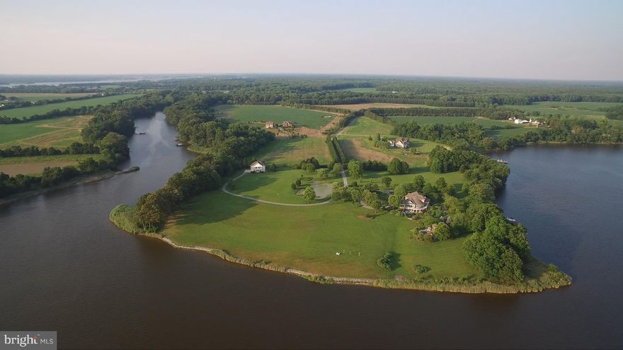 Spectacular eastern shore estate lot & one of the finest home sites on the Corsica River. Comprised of 8+ ACs of manicured grounds, 1100+ ft waterfront, huge river views, protected pier site on Emory Creek, pond & barn w/guest quarters. This is a rare opportunity to build your dream home just 20 min. from the Bay Bridge. Also available as the entire 17+ AC peninsula (w/ MLS QA9980926 for $3.2M)