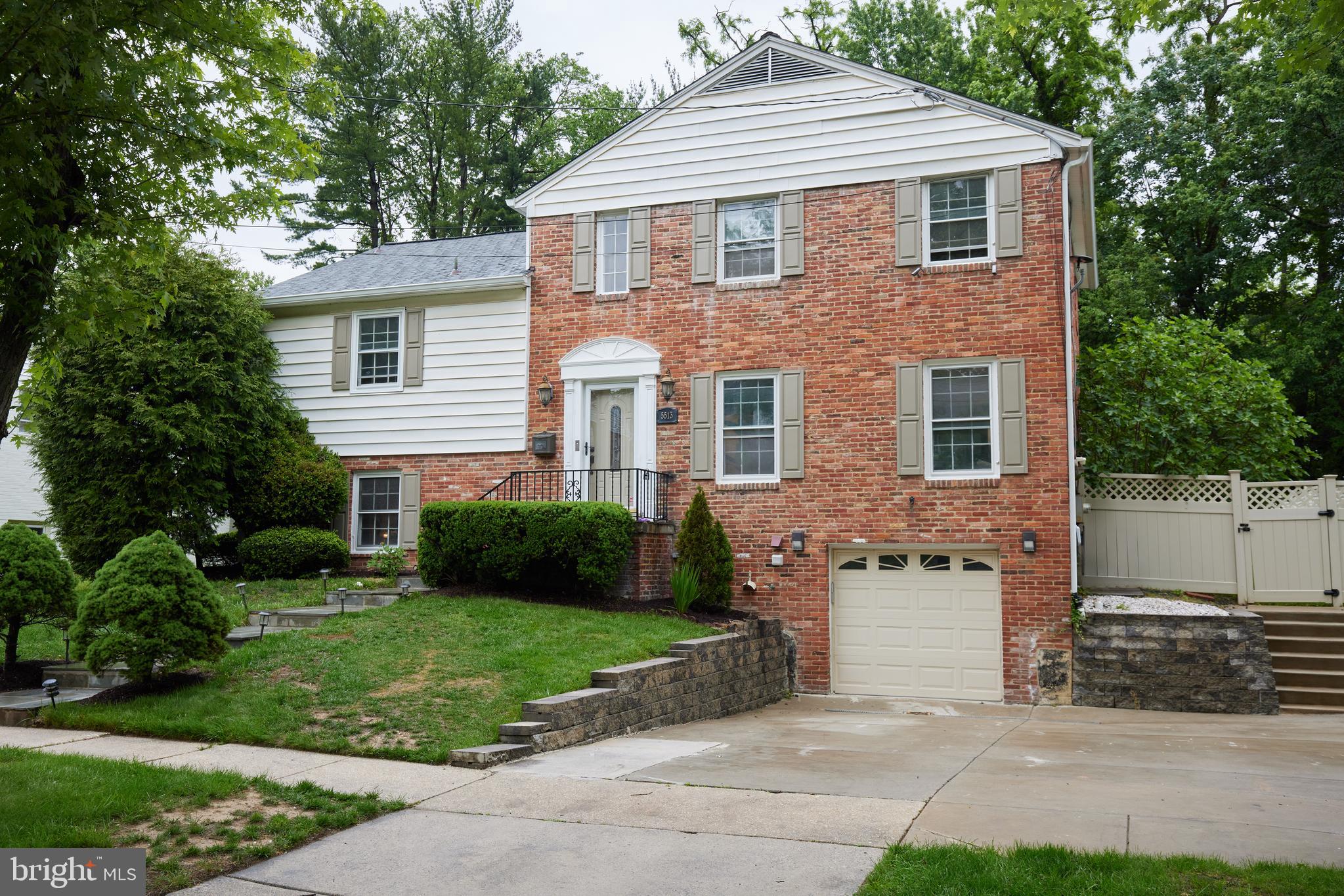 This beautifully updated split-level Westwood home offers the perfect balance of peace and convenience—tucked on a quiet street just a short walk from Westbard Square and Whole Foods shopping center.<br>
Featuring 5–6 spacious bedrooms and 4.5 baths, it offers plenty of room for relaxing or entertaining. Hardwood and tile floors run throughout, while the expanded kitchen—with skylights, granite island, and newer appliances—flows into a wet bar, large dining room, and sunlit living room with a gas fireplace.<br>
Enjoy morning coffee in the bright sunroom, cozy up in the family room with a wood-burning fireplace, or retreat to the spa-like updated baths with marble and tile finishes.<br>
The fenced backyard is a rare find—flat and spacious with a slate patio, half basketball court, garden, and mature fruit trees. Additional highlights include a finished laundry/storage area, garage, expanded driveway, newer HVAC, and high-capacity water heater.<br>
Lower level bedroom is a den (no window) but has a full e suite bathroom.<br>
Walt Whitman HS, Pyle Middle and Woodacres Elementary. <br>
A move-in ready gem in a walkable, highly desirable location!