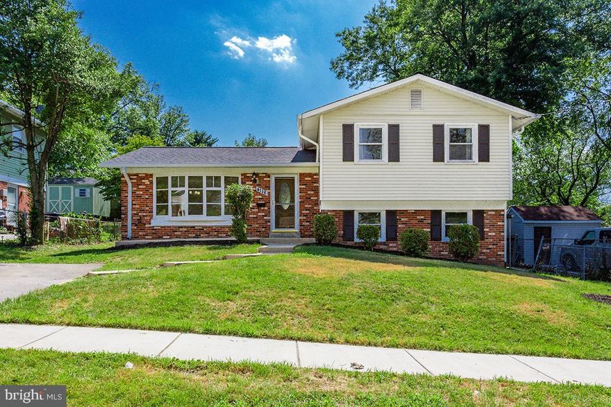 Five bedrooms Split Level home in great condition , freshly painted! including a remodeled kitchen, two upgraded full baths, and 1 half bath. Beautiful hardwood floors, freshly painted, newer floors on lower-level, newer roof and gutters, and so much more.  Two car driveway for convenient off-street parking, large patio out the back and a large backyard,  as well as a shed/storage. Showings by appointment only. Long lease available and preferred.  Available immediately.