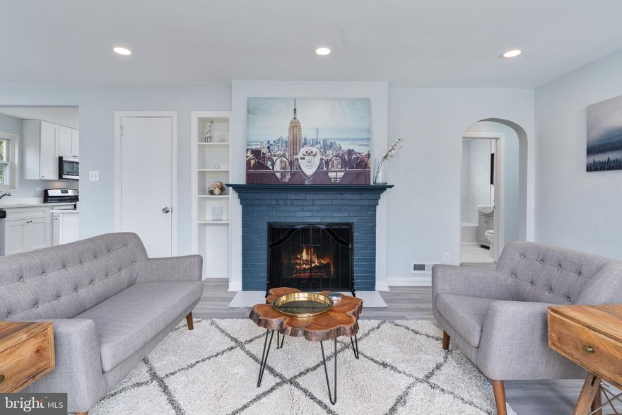 Come see this stunning fully renovated single family home in the Carrol Knolls neighborhood.  This amazing 2020 remodel was tastefully done and the seller did not cut any corners in design and detail.  This home offers a total of 4 bedrooms and 2 full bathrooms with 2,000 sq. ft. of spacious and elegant living space with 3 bedrooms on the main floor and 1 bedroom and bonus room in the lower level.   The home was upgraded with waterproof flooring throughout, new kitchen cabinets, new stainless steel appliances, white quartz countertops, new food disposal, new energy efficient washer and dryer, energy efficient recessed lighting, new light fixtures throughout, and has been professionally painted.  This home features  a cement patio and deck within a fully fenced  flat backyard with wrought iron railings, lush and mature landscaping for added outdoor living space.  The home is situated in a highly sought after community and conveniently located one miles from I-395,  located between the Forest Glen Metro Station and Wheaton Station, and walking distance to public transit.  Don't miss this opportunity to own this move-in ready home.