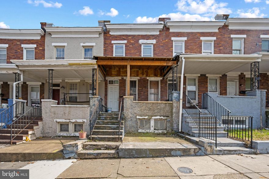 This rare investment opportunity is located in the heart of Westport’s massive revitalization. Situated just one block from the Patapsco River waterfront, this property is directly adjacent to the ONE Westport master-planned development—a $400 million project transforming 43 acres into a premier destination for luxury townhomes, parks, and retail. The Opportunity: A True Blank Canvas. This house requires a total gut rehab, offering the ultimate project for an investor or a visionary homeowner looking to build equity in one of Baltimore’s fastest-growing corridors. Prime Location: One block from the water and the upcoming waterfront promenade and Wenburn Park. HOLD HARMLESS REQUIRED TO ENTER.